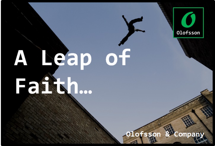 A Leap of Faith (into Tech)